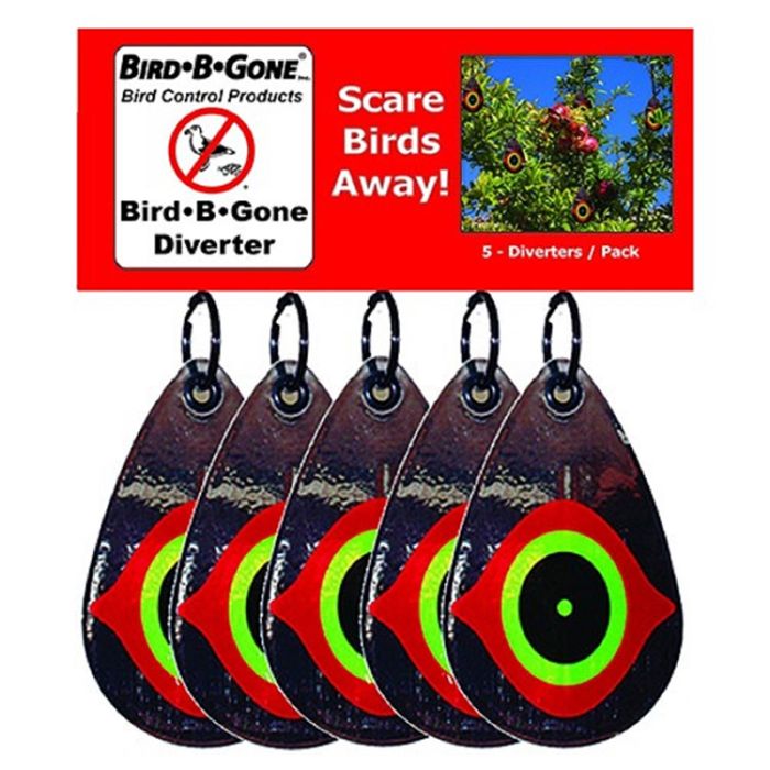 Bird B Gone Reflective Scare Bird Diverters five pack