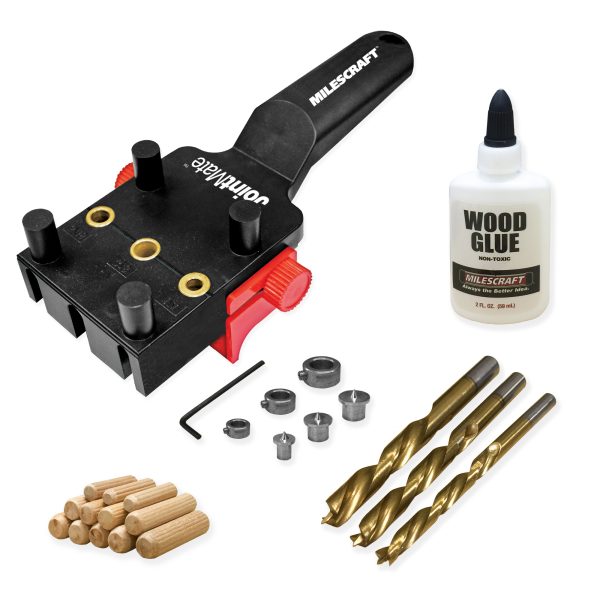Milescraft 1333 DowelJigKit Imperial Doweling Kit, 82-Piece product image