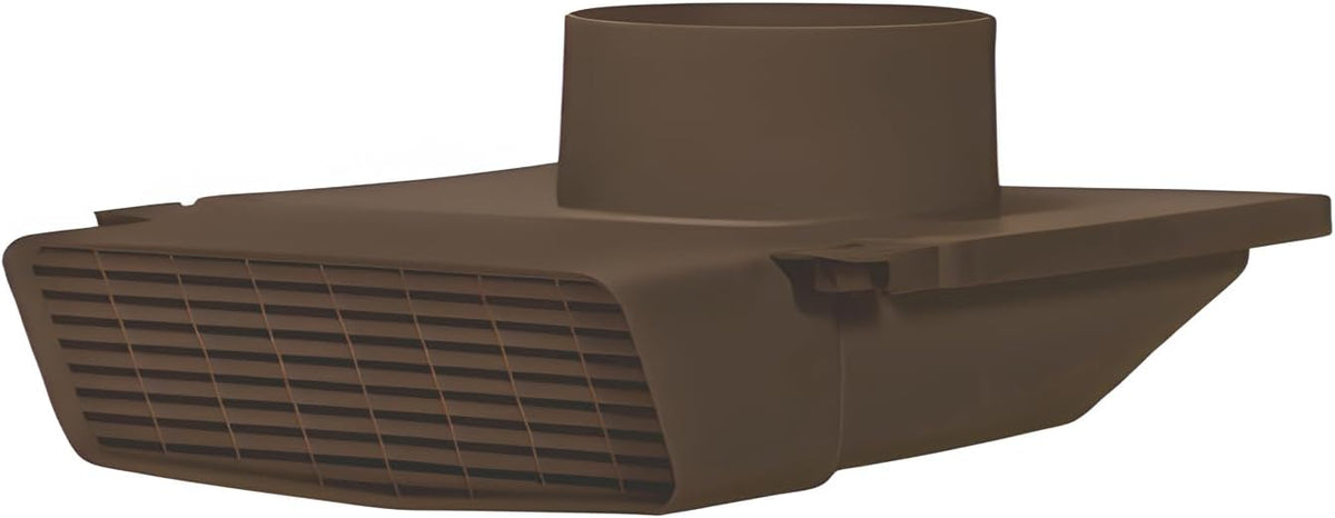 PreVent-It 4-Inch Bathroom Soffit Vent – Brown