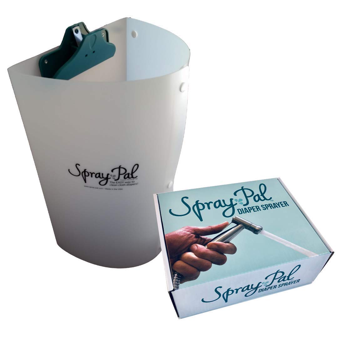Spray Pal Cloth Diaper Cleaning Kit, Sprayer & Splatter Shield