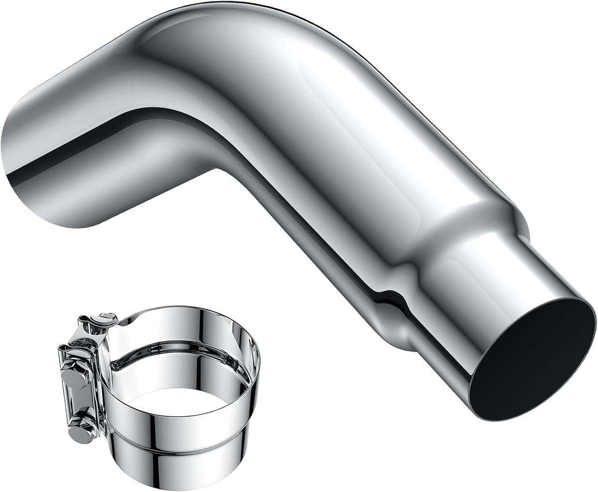 JY Performance DAC910-4 Exhaust Tip, 4-Inch Inlet and 5-Inch Outlet