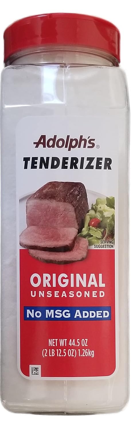 Adolph's Original Unseasoned Meat Tenderizer, 44.5 oz