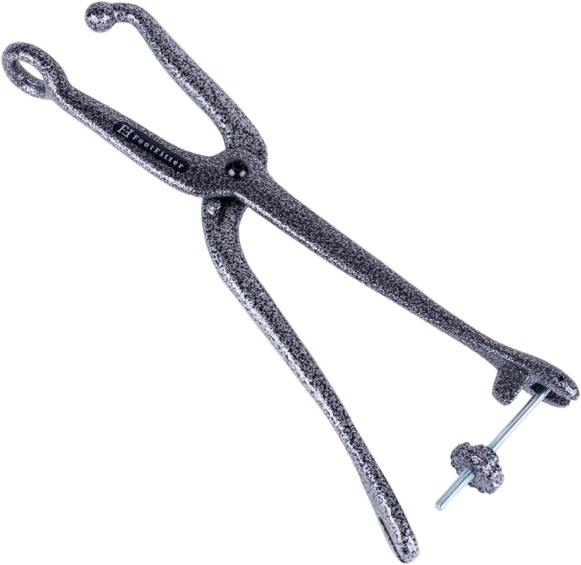 FootFitter Cast Iron Ball & Ring Shoe Stretcher, Grey, One Size