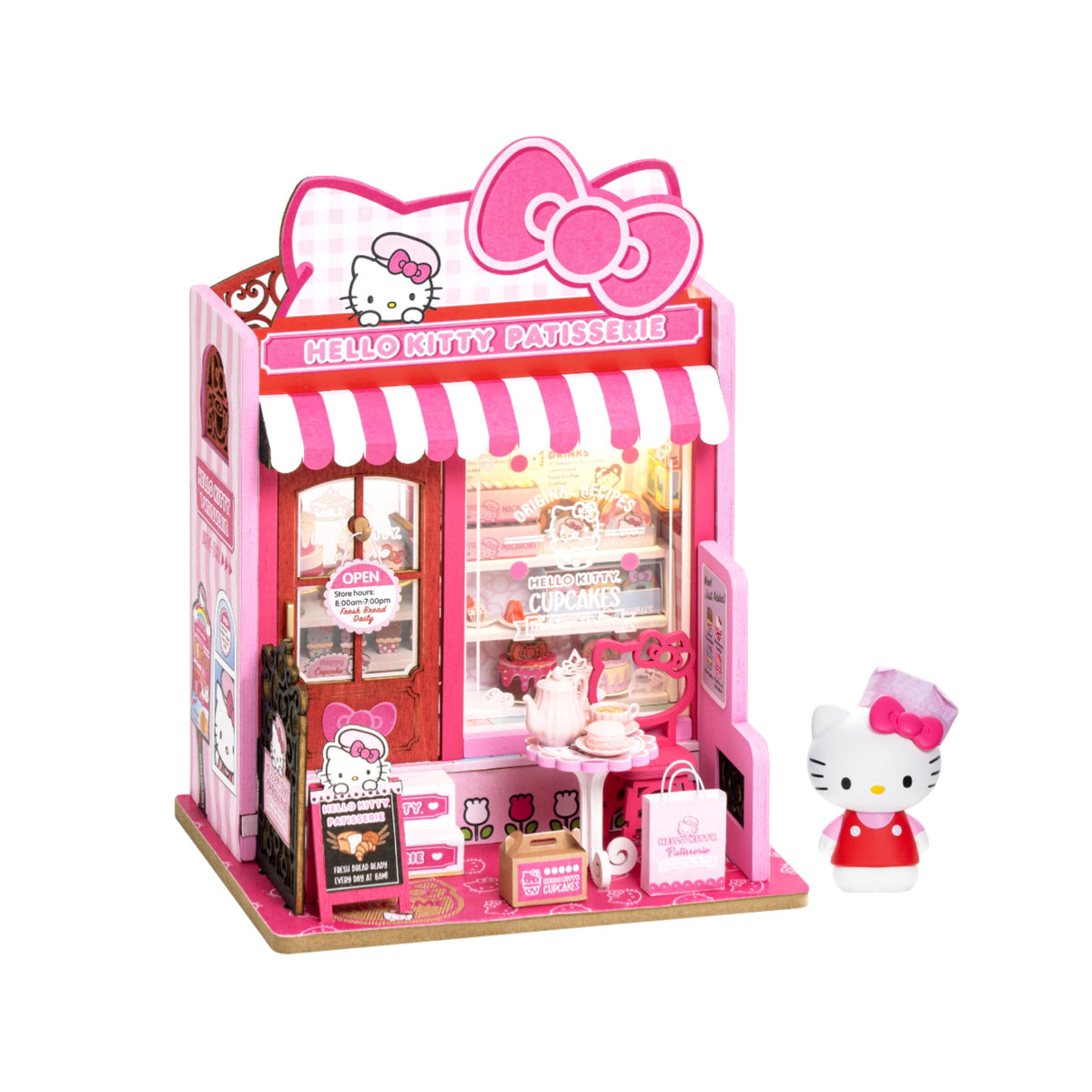 Hands Craft Hello Kitty Patisserie DIY Miniature House Kit