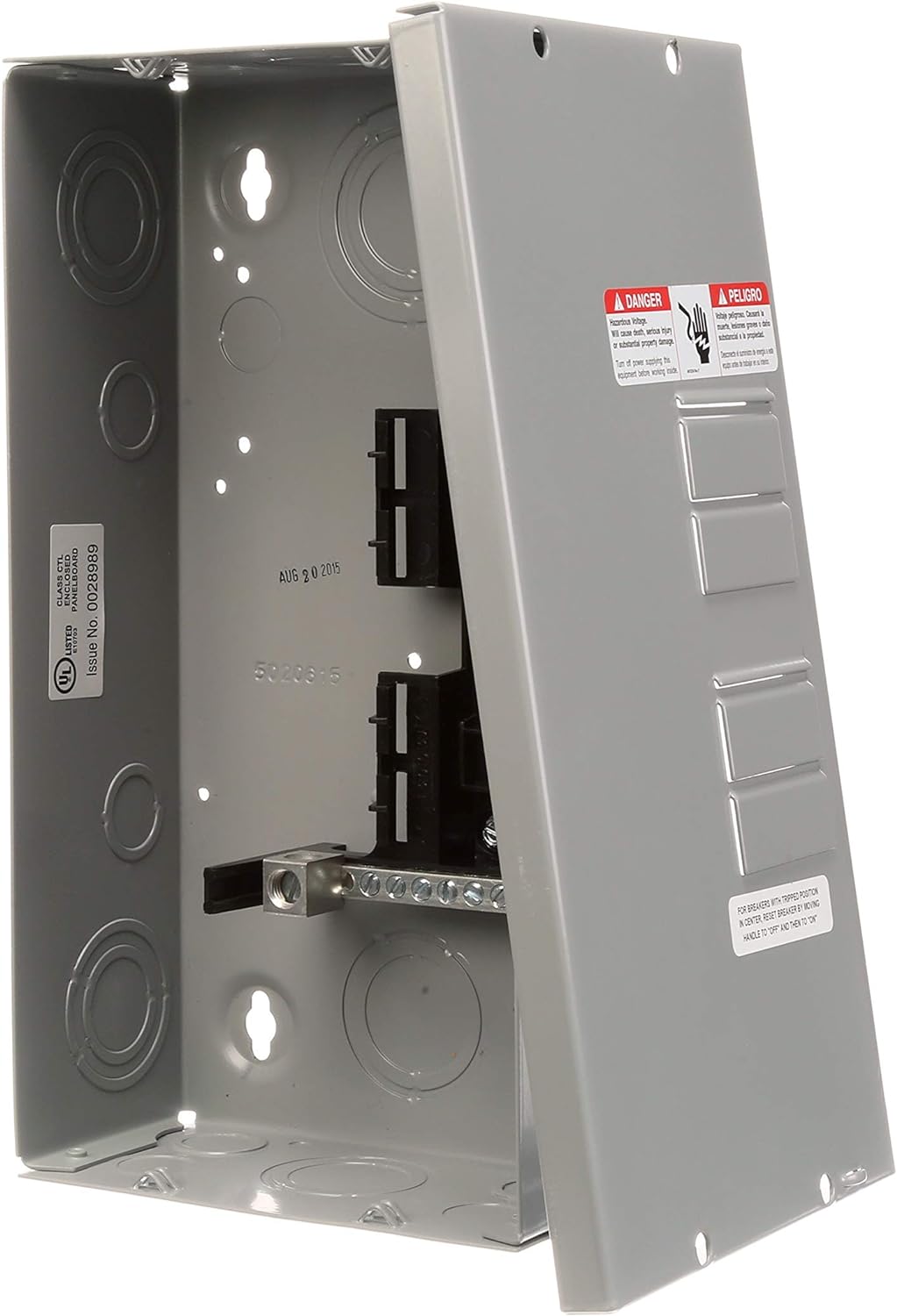 Siemens E0408ML1125SU Indoor Main Lug Load Center, 125 Amp, 4 Spaces / 8 Circuits