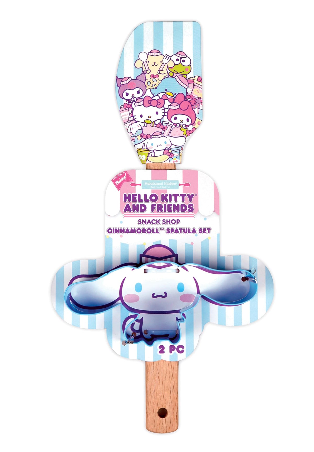Handstand Kitchen Cinnamoroll Snack Shop Cookie Cutter & Spatula Set – 2 Pieces