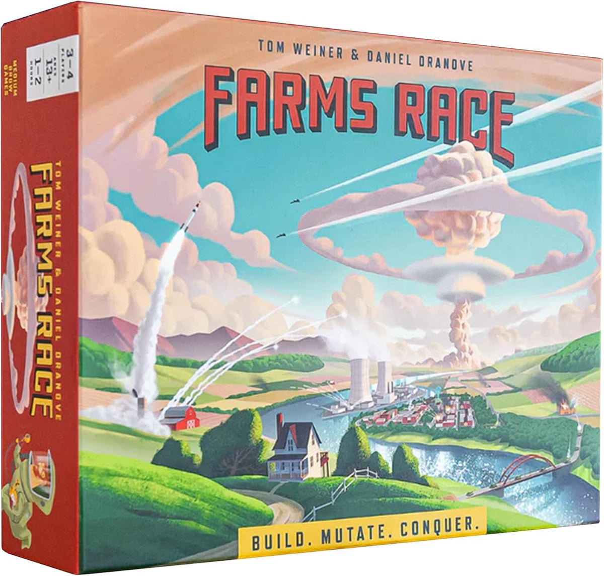 Farms Race Strategy Board Game, Standard Edition