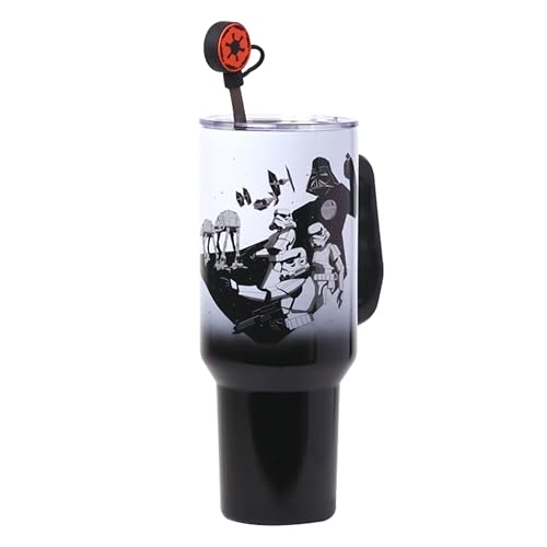 Silver Buffalo Star Wars Troopers, Stainless Steel Tumbler, 40 oz