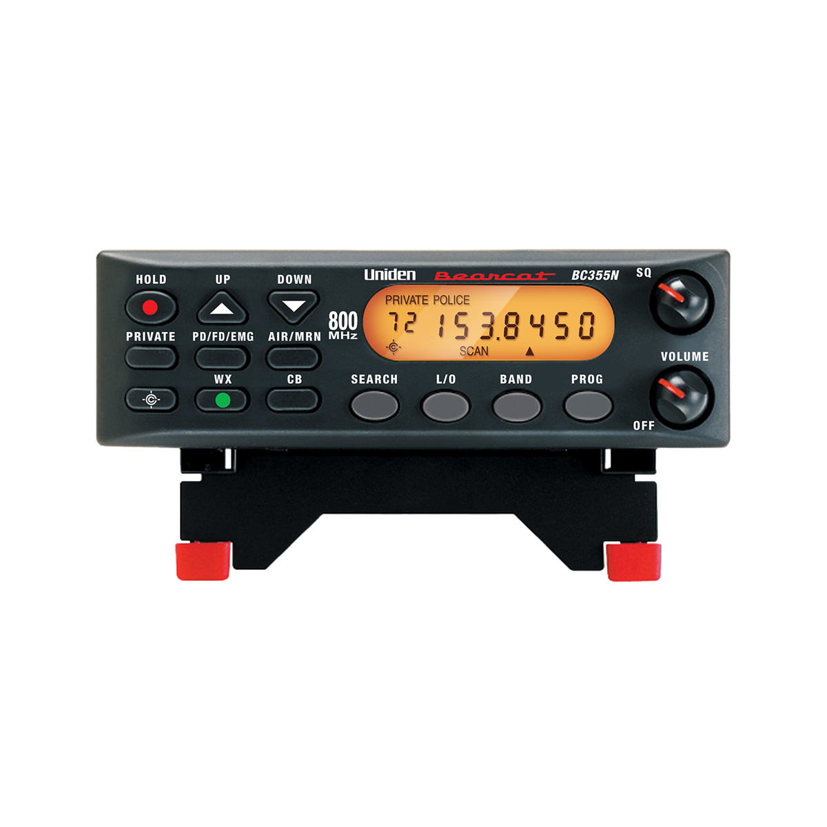 Uniden BC355N 300-channel base mobile analog scanner