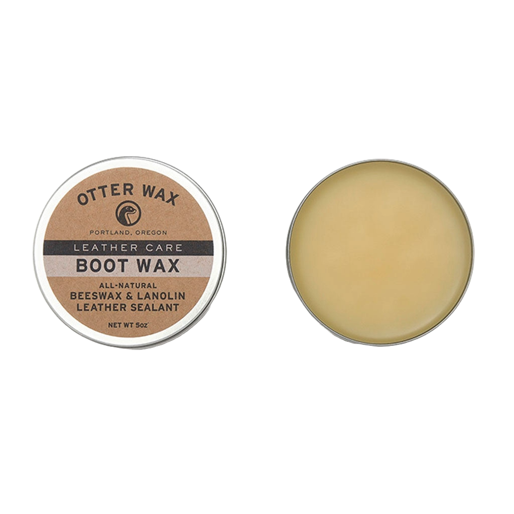 Otter Wax Boot Wax Leather Protector 5 oz tin