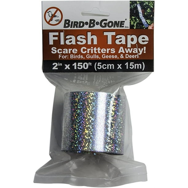 Bird B Gone Holographic Flash Tape 2 inch by 150 foot roll