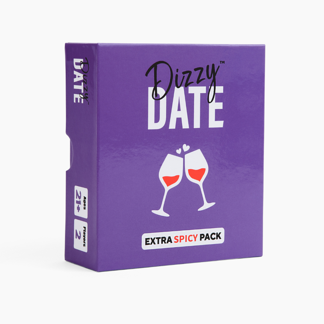 Beer Pressure Dizzy Date Extra Spicy Expansion Pack – 50 Cards product packaging