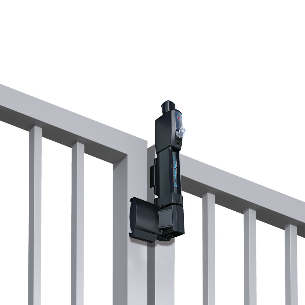 D&D Technologies MagnaLatch Series 3 Vertical Pull Gate Latch, Black