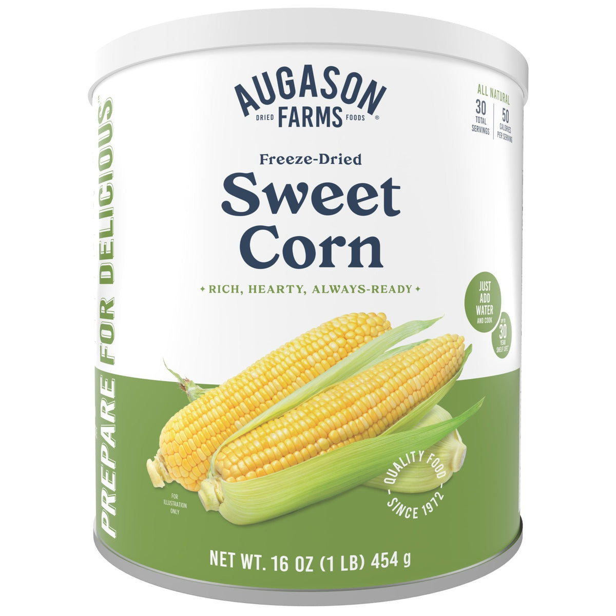 Augason Farms Freeze-Dried Sweet Corn, 16 oz No. 10 Can