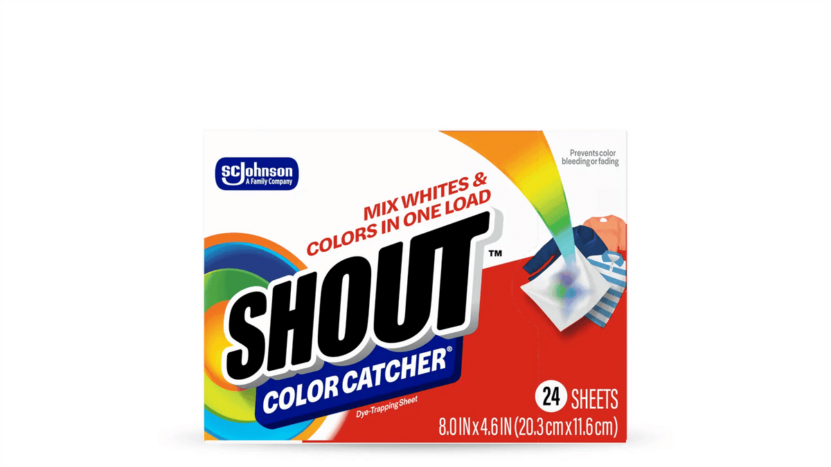 Shout Color Catcher Dye-Trapping Sheets, 72 Count, 4-Pack