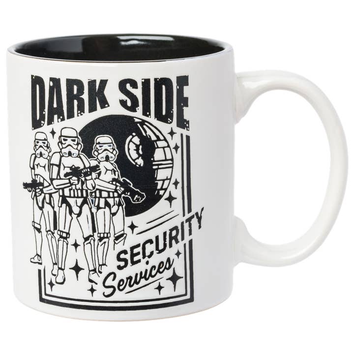 Silver Buffalo Star Wars Dark Side Security Wax Resist 20 oz Ceramic Mug — alternate view