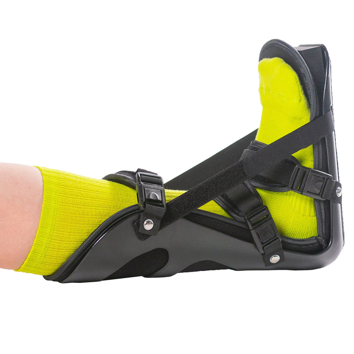 BraceAbility Sleeping Stretch Boot Night Splint, Small