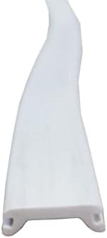 Automotive Authority SC457 Vinyl Insert Trim, White, 0.6 Inch x 25 Feet