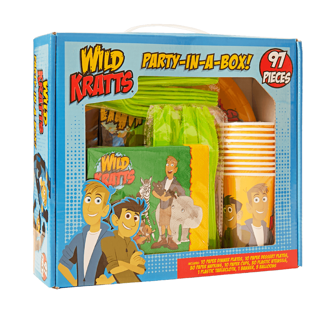 Mighty Mojo Toys Wild Kratts Birthday Party Kit