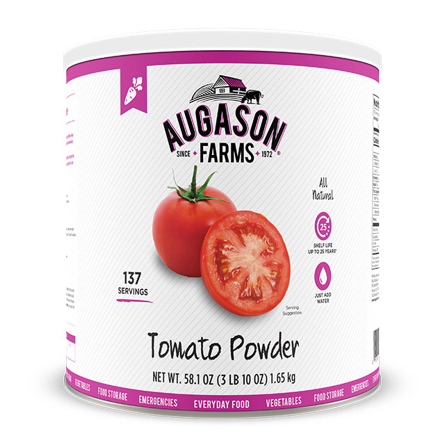 Augason Farms Tomato Powder Can, 58 oz