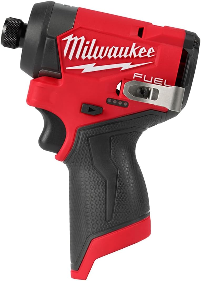 Milwaukee 3453-20 M12 FUEL 1/4-Inch Hex Impact Driver, Tool Only