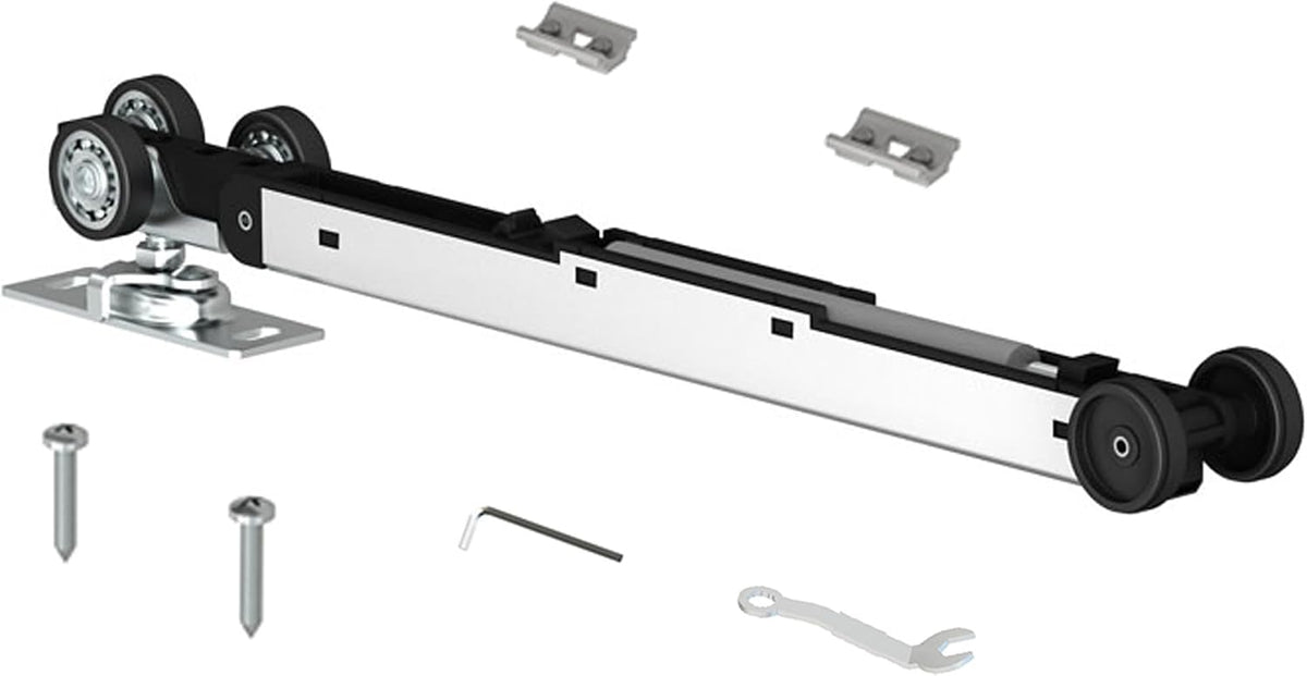 JUBEST SC04 Pocket Door Roller with Two-Way Soft Close, 120 lb