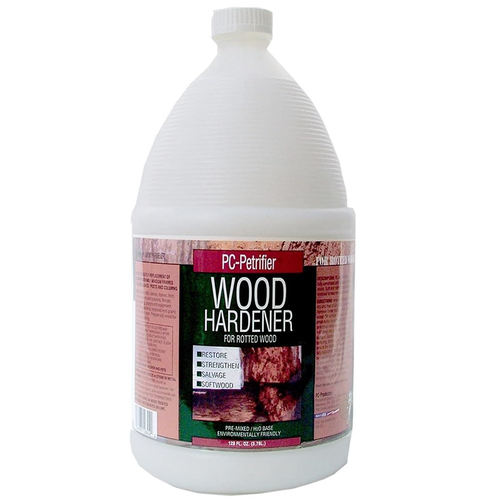 PC Products PC-Petrifier Water-Based Wood Hardener, 1 Gallon