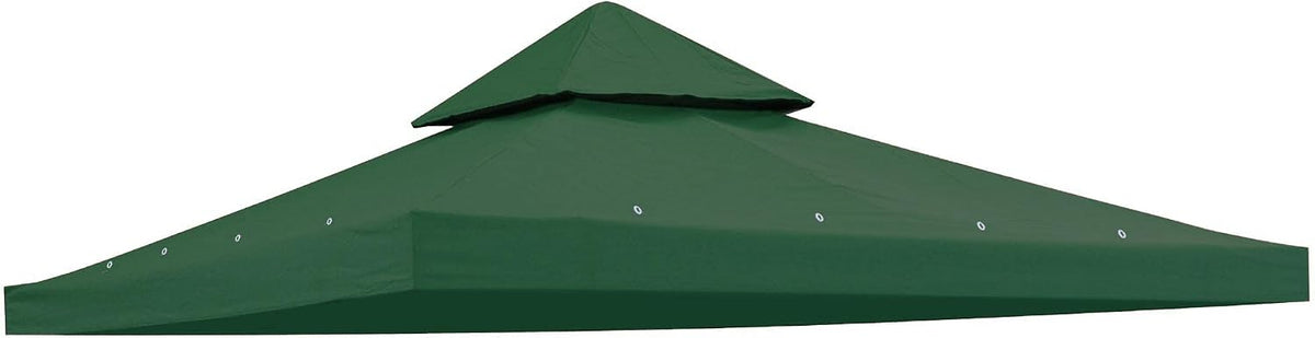 Yescom 8 × 8 ft Two-Tier Gazebo Replacement Canopy Top, Green