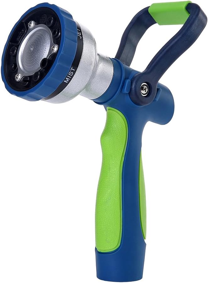 GREEN MOUNT GMN02G6 Fireman-Style Garden Hose Nozzle