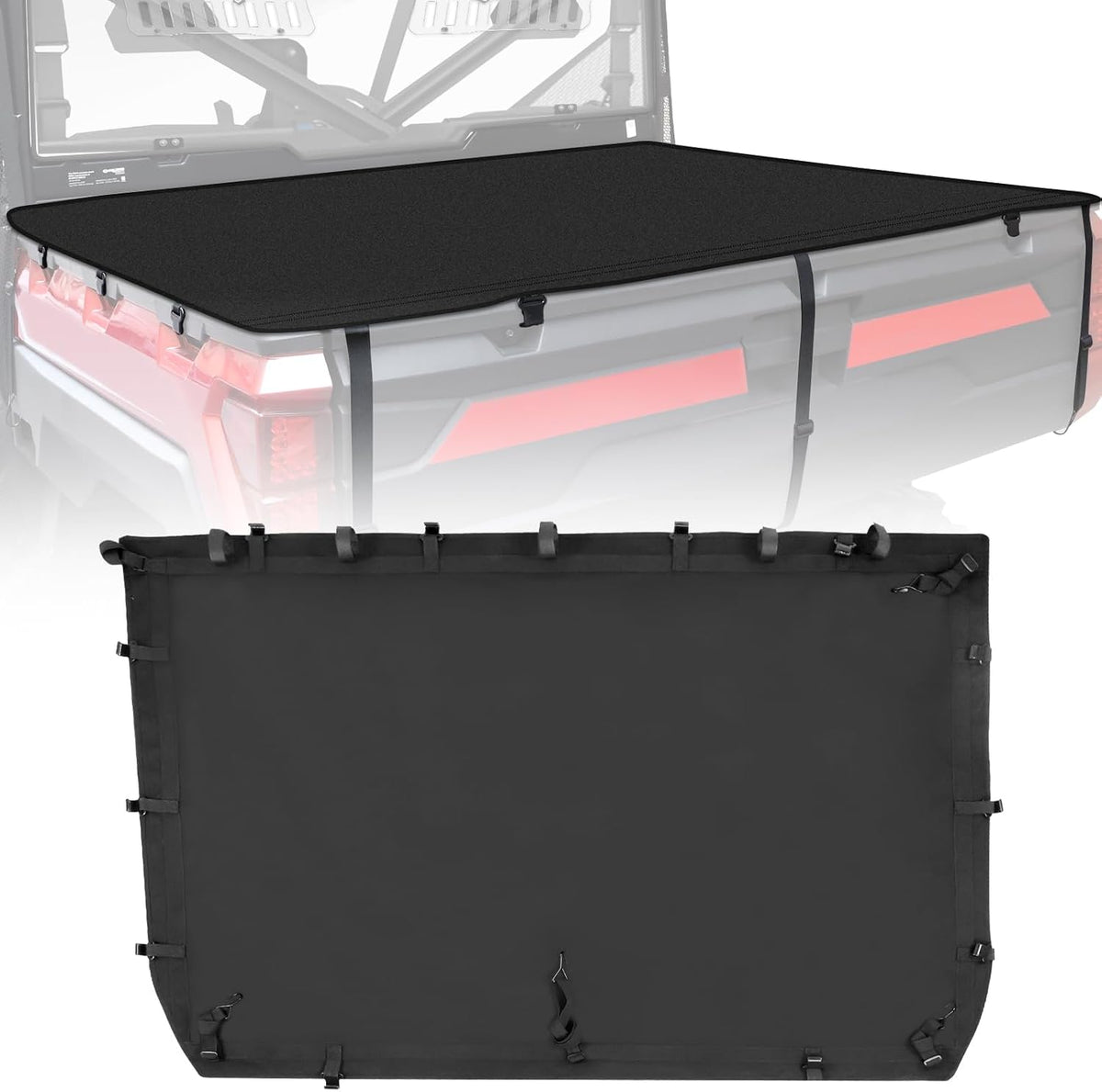 StarknightMT Soft Cargo Bed Cover for Polaris Ranger Full-Size Models