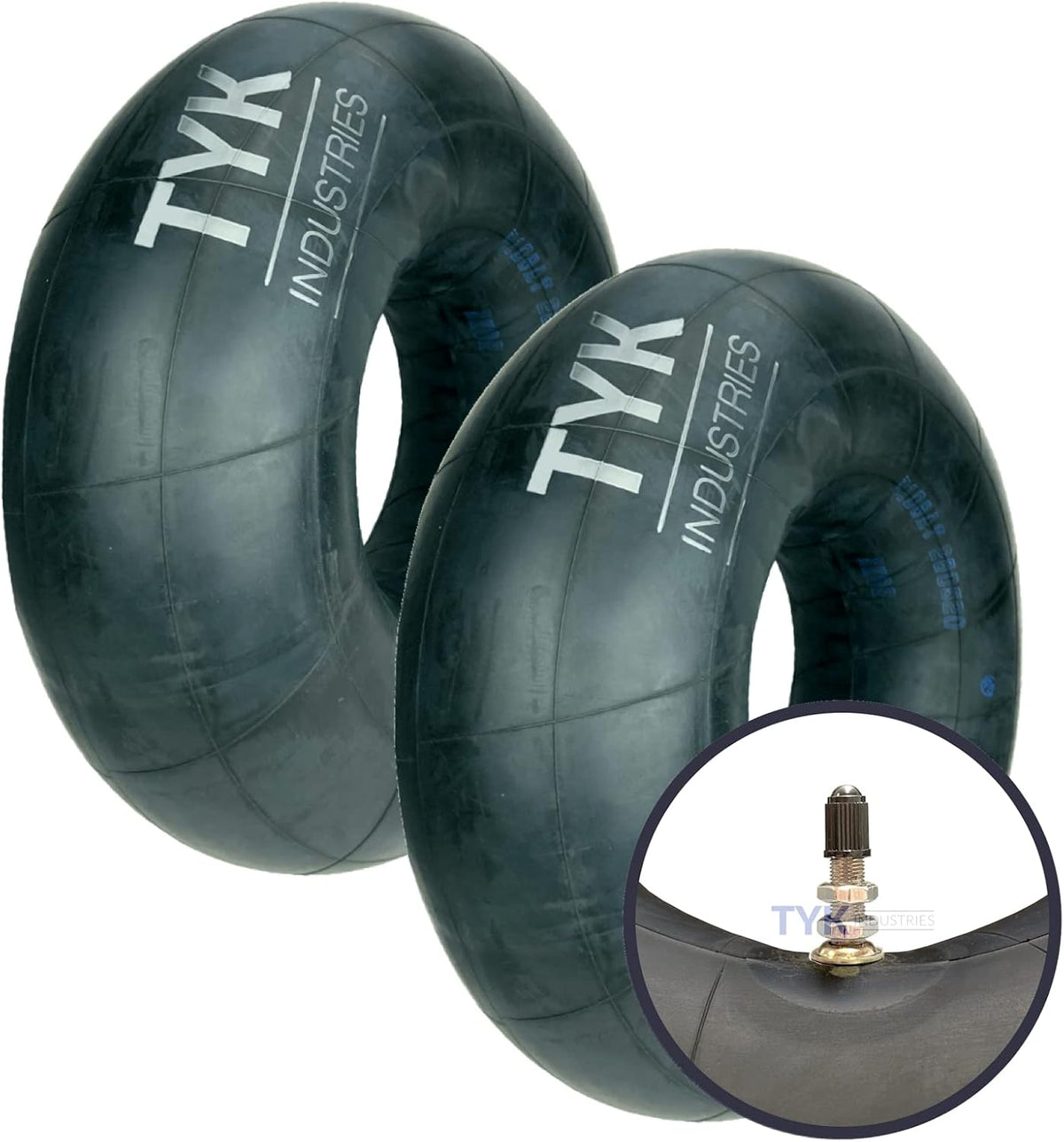 TYK Industries 25x12-9 ATV/UTV Inner Tubes, TR6, 2-Pack