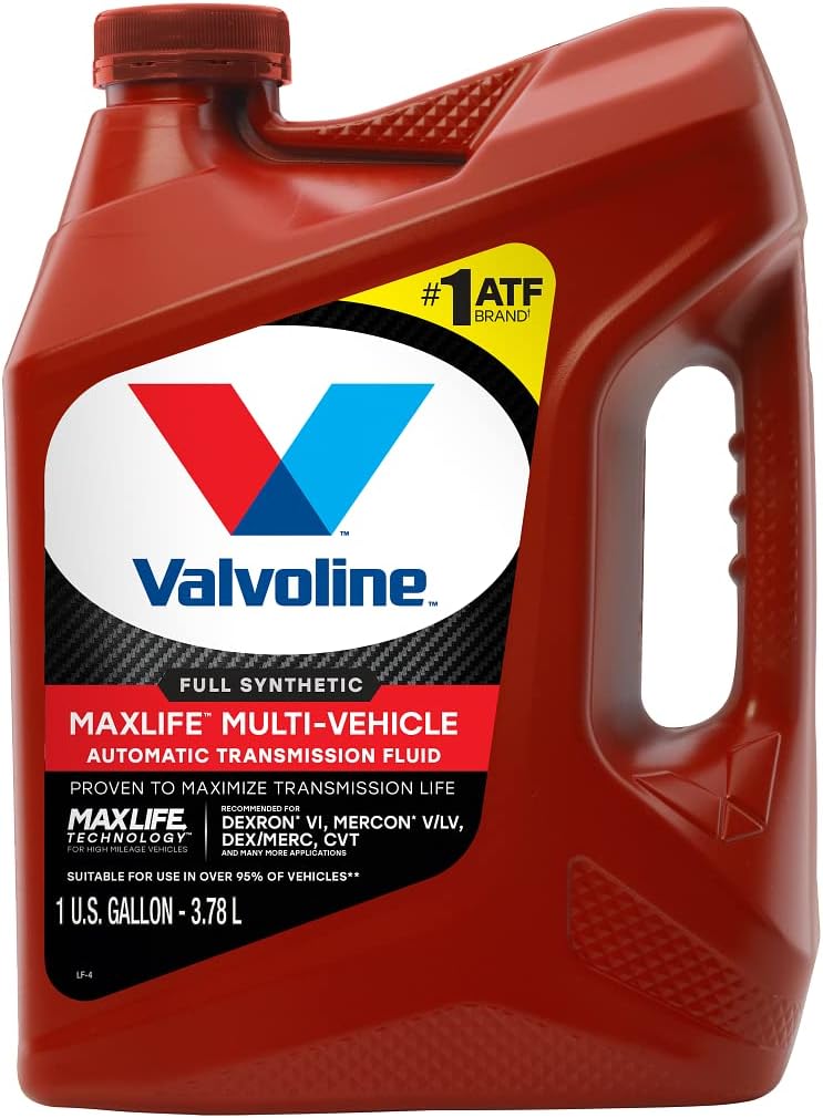 Valvoline MaxLife Multi-Vehicle Full Synthetic ATF, 1 US Gallon