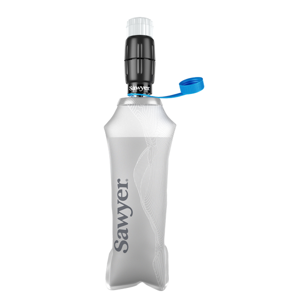 Sawyer Micro Squeeze Water Filtration System with CNOC Premium 750 mL Pouch