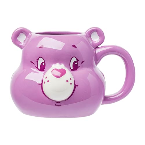 Silver Buffalo Care Bears Share Bear 3D Ceramic Mug, 20 oz