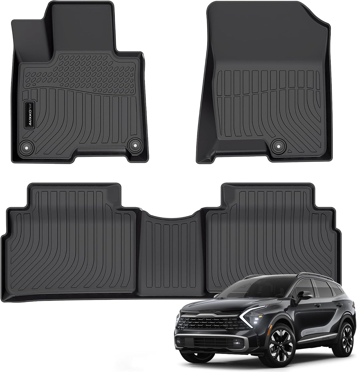 Auxko AFMA-081 TPE Floor Mats for 2023–2026 Kia Sportage Plug-In Hybrid