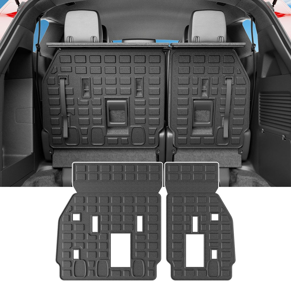 powoq TS032701 Third-Row Backrest Mats for 2021–2026 Toyota Sienna