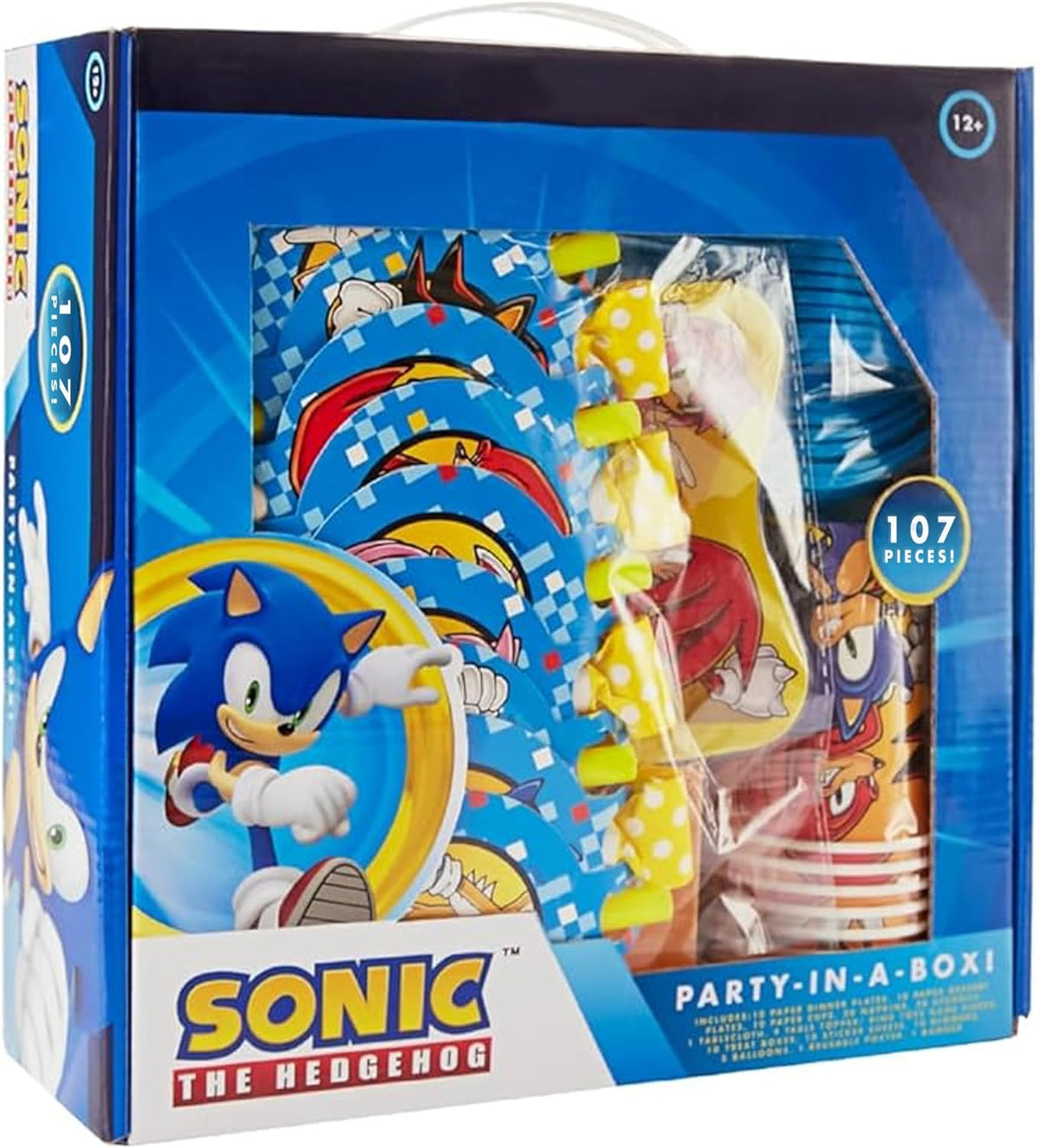 Mighty Mojo Toys Sonic The Hedgehog Birthday Party Kit