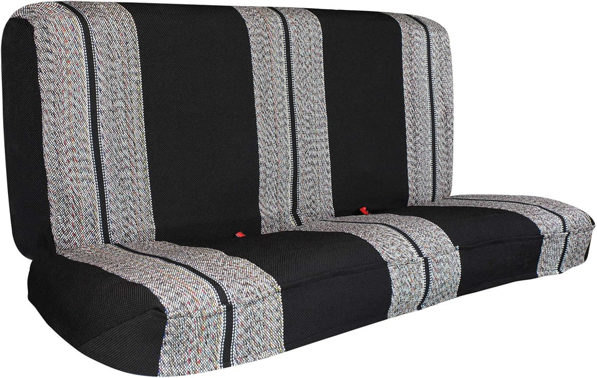 Leader Accessories 10203156 Saddle Blanket Truck Bench Seat Cover, Black