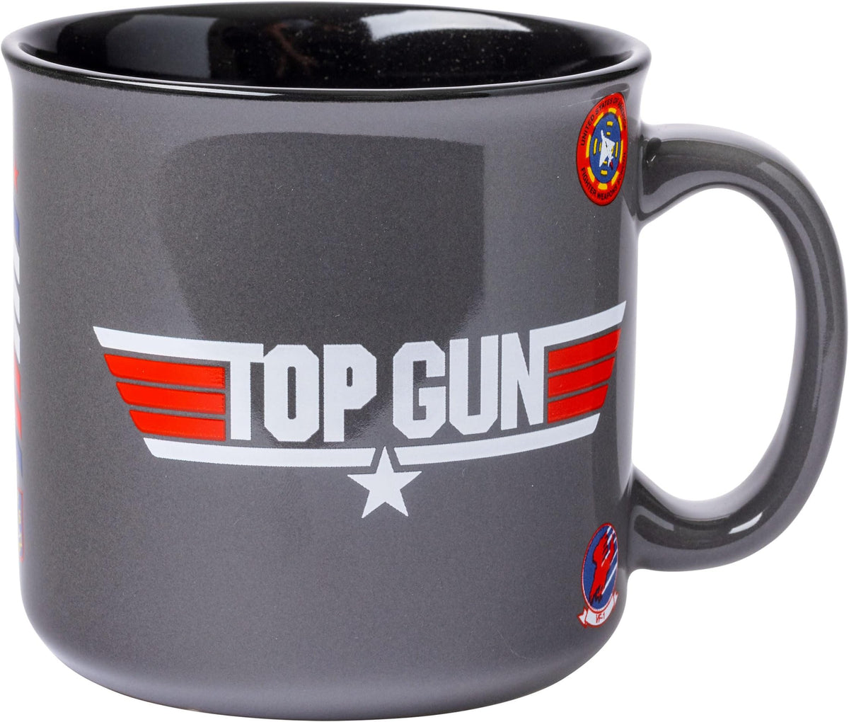Silver Buffalo Top Gun: Maverick Ceramic Camper Mug, 20 oz