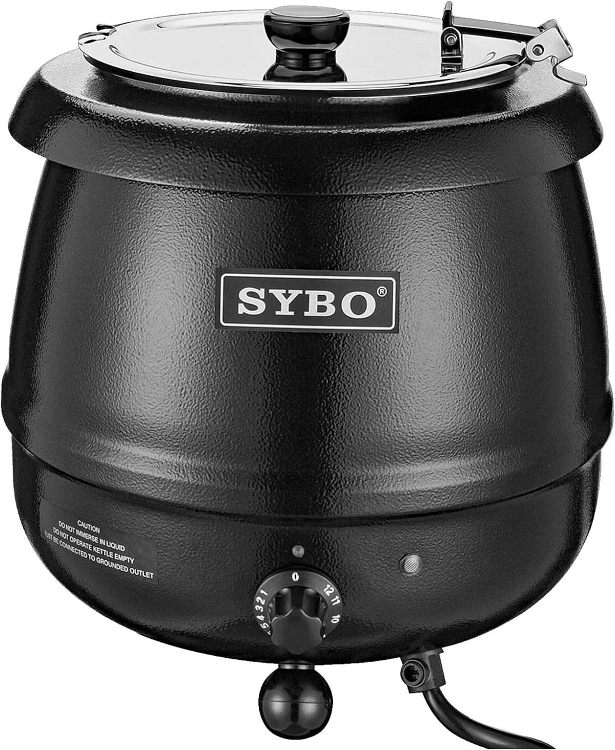 SYBO 10.5-Quart Electric Soup Warmer – Black
