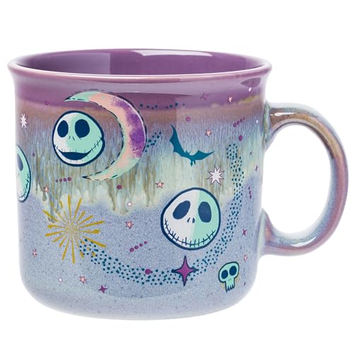 Silver Buffalo Disney Nightmare Before Christmas, Ceramic Camper Mug, 20 oz