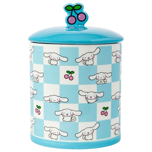 Silver Buffalo Sanrio Hello Kitty Cinnamoroll, Ceramic Cookie Jar