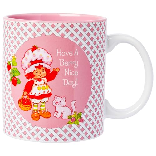 Silver Buffalo Strawberry Shortcake Have a Berry Nice Day Mug, 20 oz