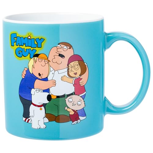 Silver Buffalo Family Guy Group Hug 20 oz Ceramic Mug