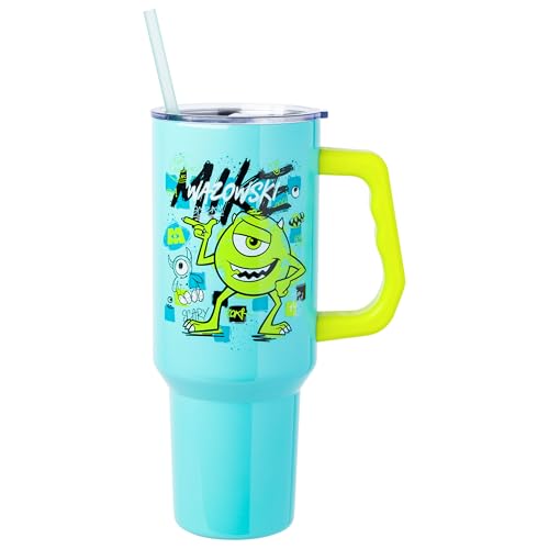 Silver Buffalo Disney Pixar, Stainless Steel Tumbler, 40 oz