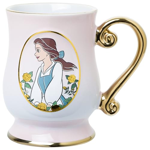 Silver Buffalo Disney Beauty and the Beast, Ceramic Mug, 17.5 oz