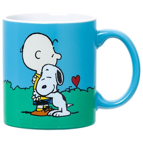 Silver Buffalo Peanuts Snoopy Person Your Dog Thinks, Ceramic Mug, 20 oz