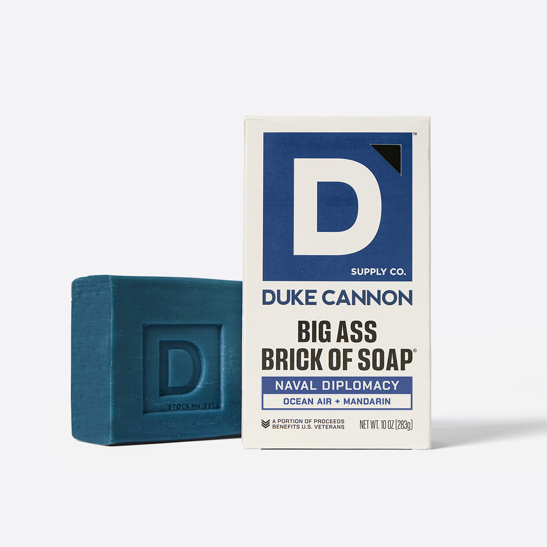 Duke Cannon Big Ass Brick of Soap - Naval Diplomacy