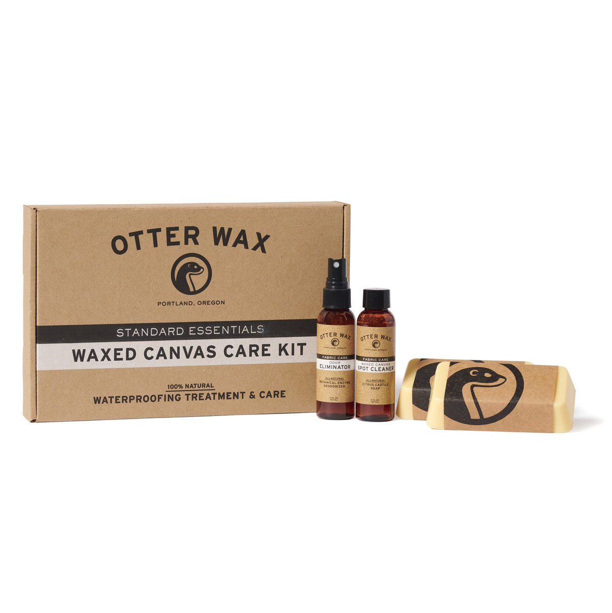 Otter Wax Standard Essentials Waxed Canvas Care Kit