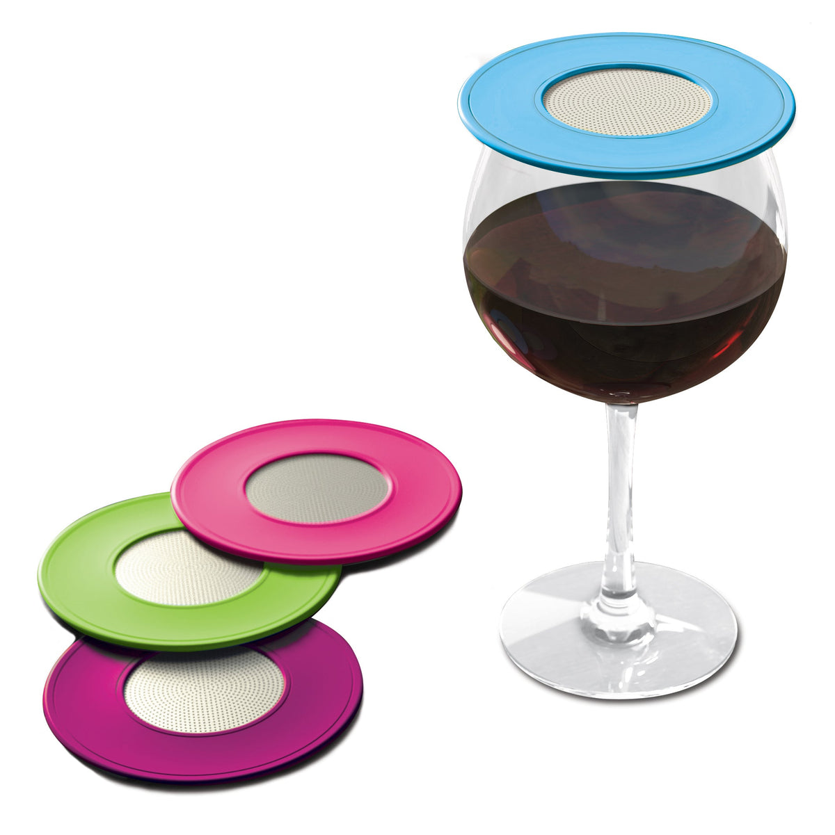 Drink Tops Ventilated Wine Covers – Bright / Summer